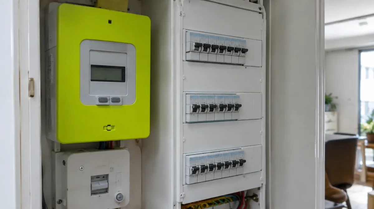 Tableau électrique résidentiel avec compteur Linky